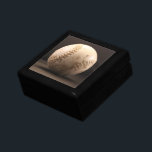 Old Baseball Gift Box<br><div class="desc">Old baseball with scuff marks.</div>