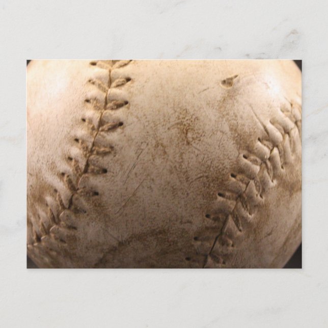 Old Baseball Postcard (Front)