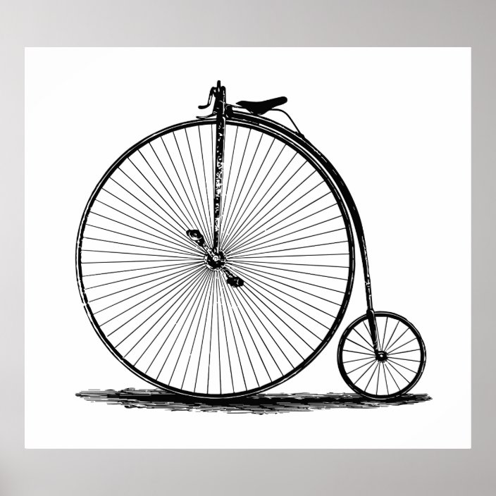 old penny farthing