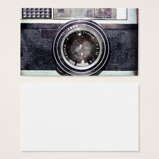 Old black camera (Front & Back)