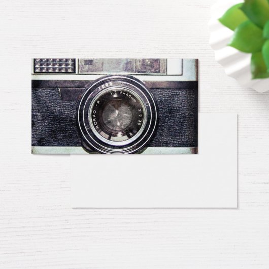 Old black camera (Desk)
