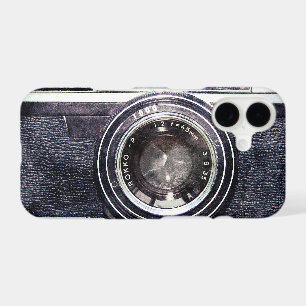 Old black camera iPhone 17 case