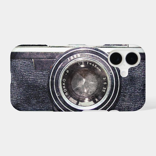 Old black camera  Case-Mate iPhone case (Back (Horizontal))