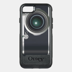 Old black camera OtterBox commuter iPhone SE/8/7 case