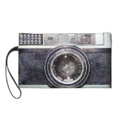 Old black camera wristlet (Back)