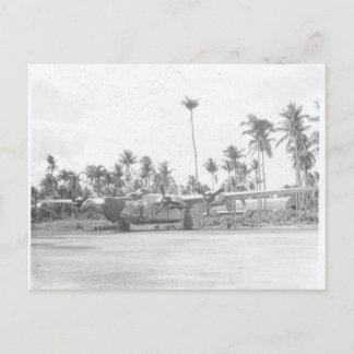 Old Black Magic B-24 Postcard