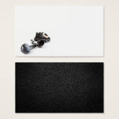 Old Black Telephone With Rotary Dial (Front & Back)