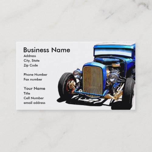 Old Blue II Business Cards
