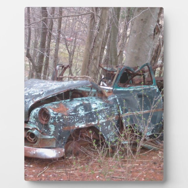 Old Blue (Junker car) Plaque (Front)