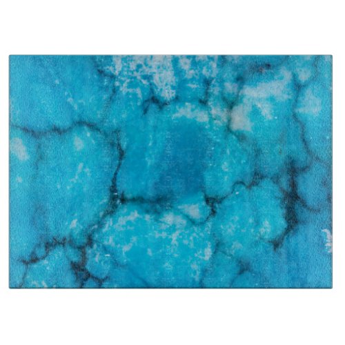 Old blue marble look cutting board