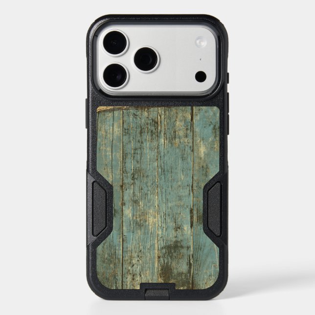 Old Blue Planks Otterbox Case (Back)