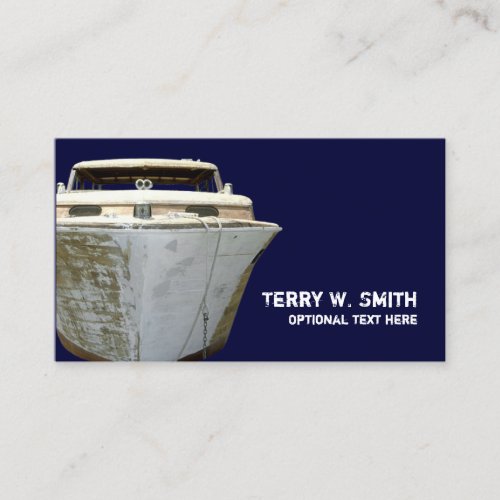 Old Boat Business Card
