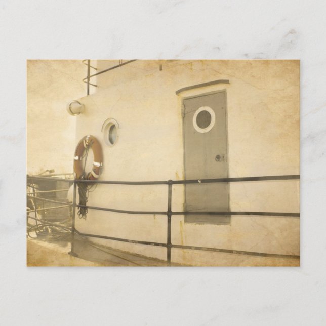 Old Boat Postcard (Front)