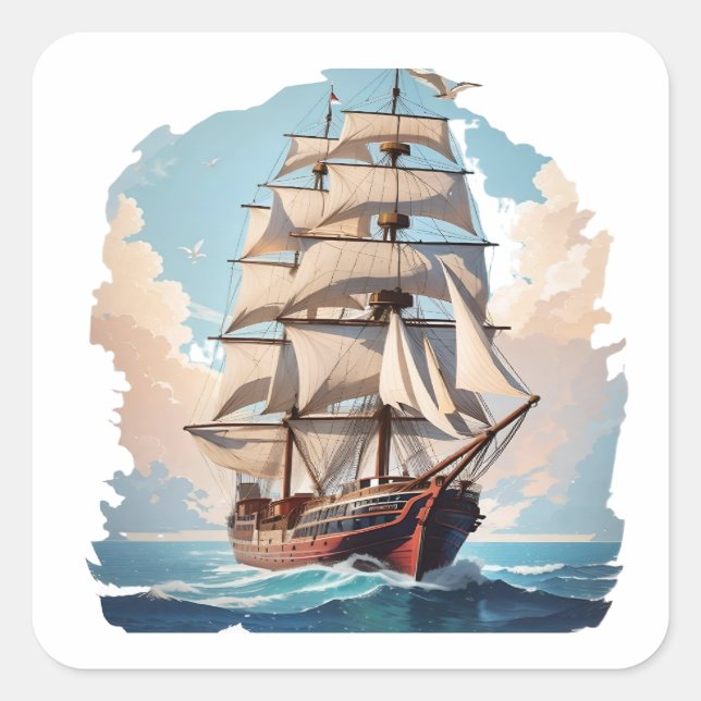 Old Boat Sticker (Front)