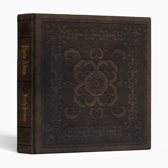 Old Book 3 Ring Binder (Front/Spine)