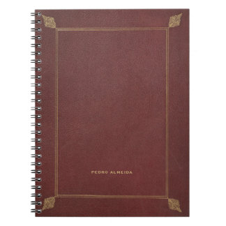 Old Book Cover Vintage Style Name Old Fashioned