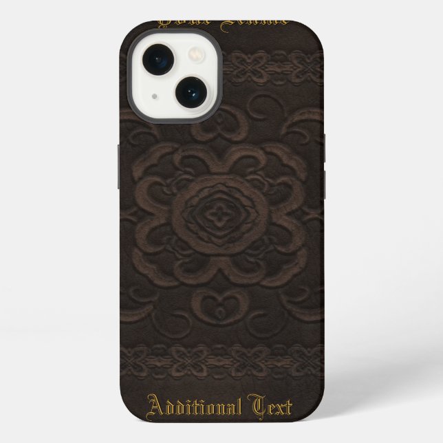 Old Book Iphone Case (Back)