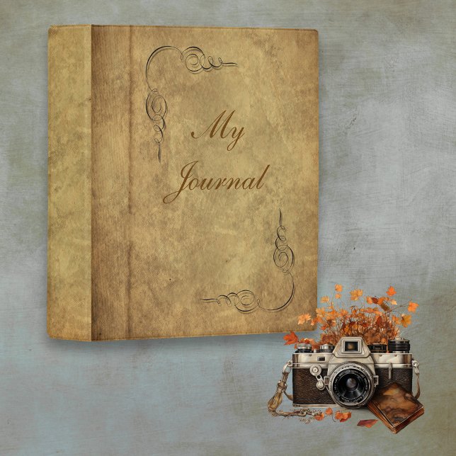 Old Book Journal Mini Binder (Creator Uploaded)