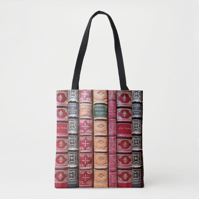 Old Book Library (English Essays) Tote Bag (Front)