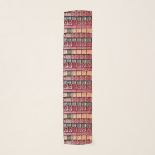 Old Book Library Scarf
