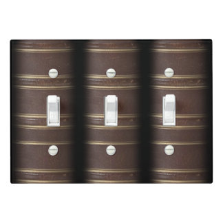 Old Book Light Switch Cover