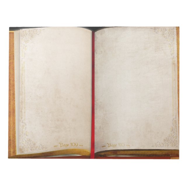 Old Book Notepad (Front)