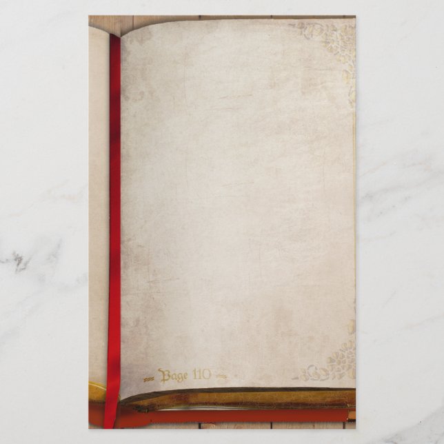 Old Book Stationery (Front)