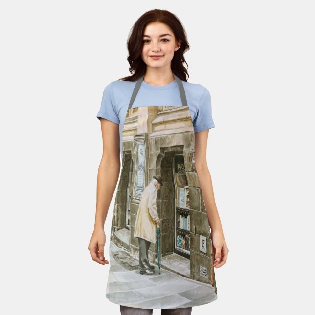 Old Books - Apron (Worn)
