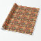 Old Books Library Bookworm wrapping paper
