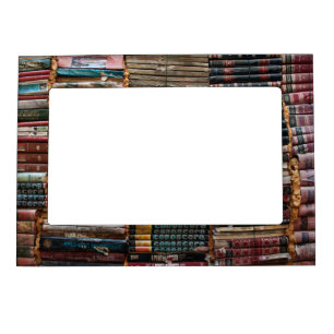Old Books Magnetic Frame