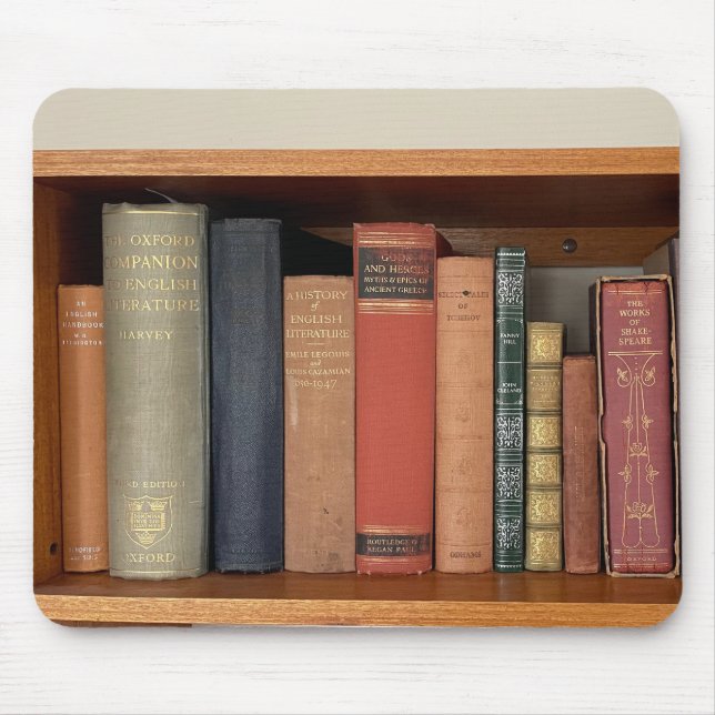 Old Books Mousepad (Front)