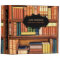 Old Books Vintage Library Bookshelf Binder