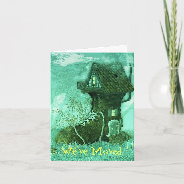 Old Boot House Change of address card (Front)