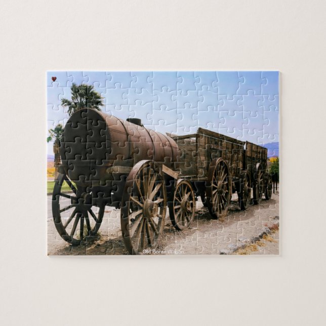 Old Borax Wagon Jigsaw Puzzle (Horizontal)