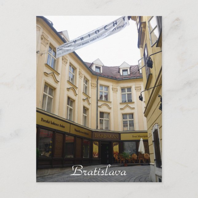 old bratislava postcard (Front)