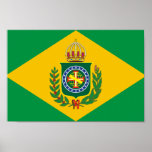 Old Brazilian Flag  Poster at Zazzle