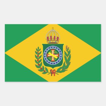 Old Brazilian Flag Stickers by WorldOfHistory at Zazzle