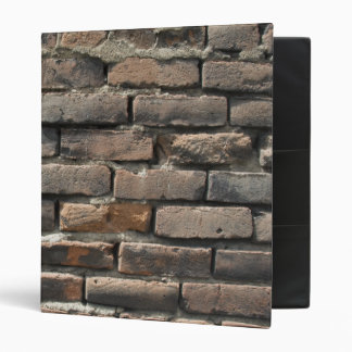 Old Brick Wall 3 Ring Binder
