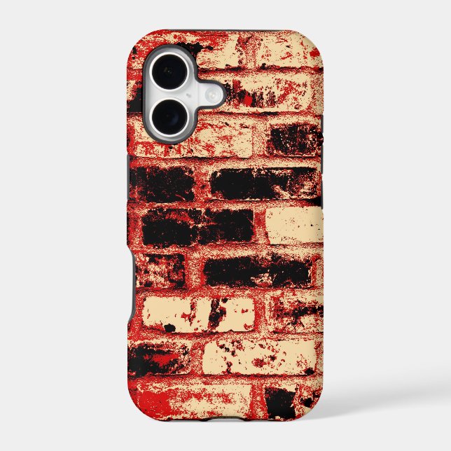 Old brick wall iphone case (Back)