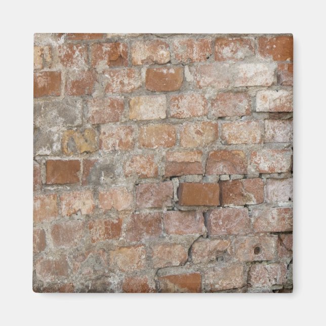 Old Brick Wall Magnet (Front)