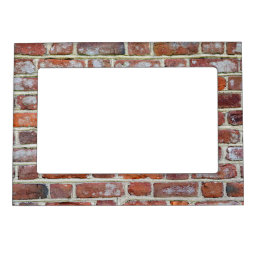 Old Brick Wall Magnetic Frame