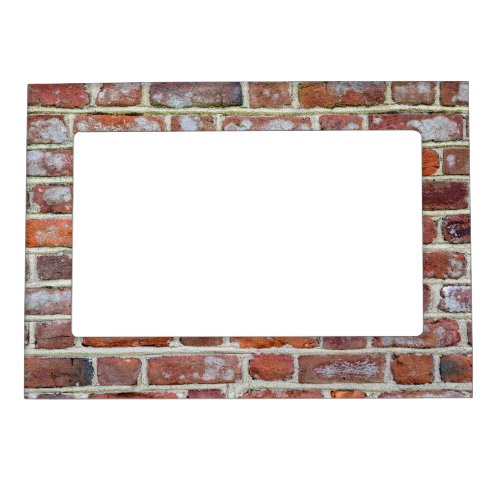Old Brick Wall Magnetic Frame