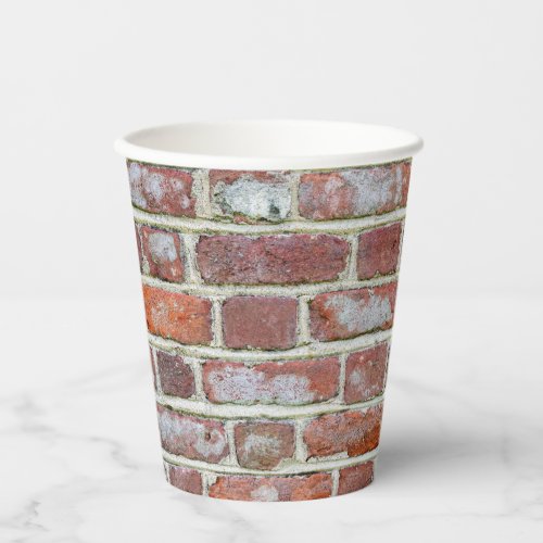 Old Brick Wall Paper Cups