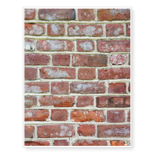Old Brick Wall Temporary Tattoos