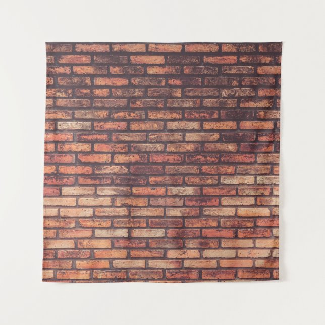 old brick wall texture backgroundbackground,hipste tapestry (Front)