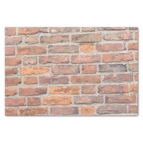 Old brick wall tissue paper