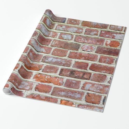 Old Brick Wall Wrapping Paper