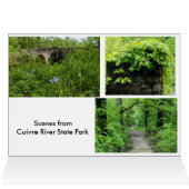 Old Bridge at Cuivre River Cards (Inside Horizontal (Top))