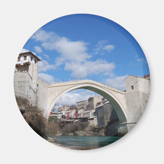 Old Bridge in Mostar Magnet (Front)