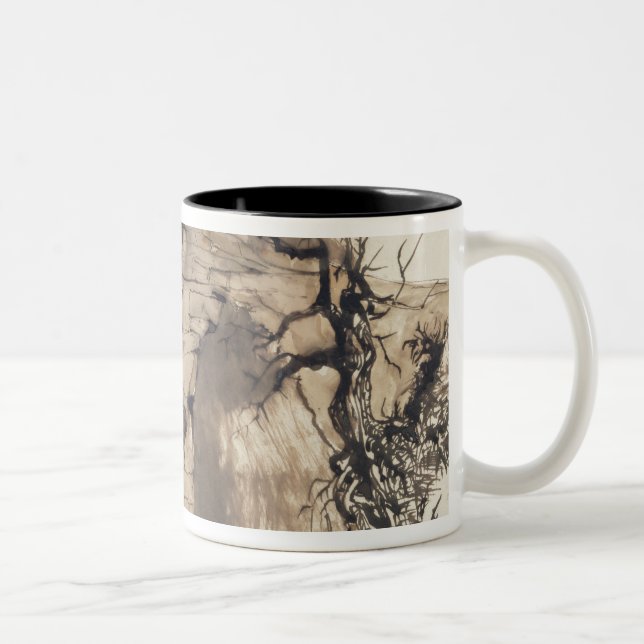 Old Bridge Two-Tone Coffee Mug (Right)